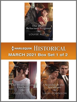 cover image of Harlequin Historical March 2021--Box Set 1 of 2